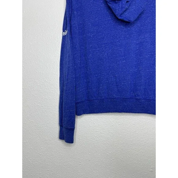 Women's Nike Royal Seattle Seahawks Rewind Gym Vintage LW Pullover Hoodie Size L - Picture 10 of 16